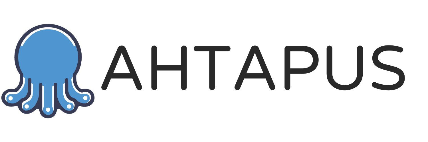 Ahtapus Logo White BG